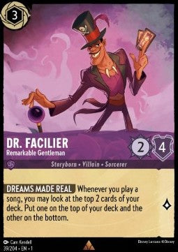 Dr. Facilier - Remarkable Gentleman⁣ - The First Chapter⁣ (Rare)⁣ [39]