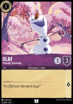 Olaf - Friendly Snowman⁣ - The First Chapter⁣ (Uncommon)⁣ [52]