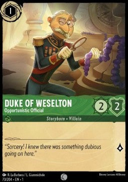 Duke of Weselton - Opportunistic Official⁣ - The First Chapter⁣ (Common)⁣ [73]