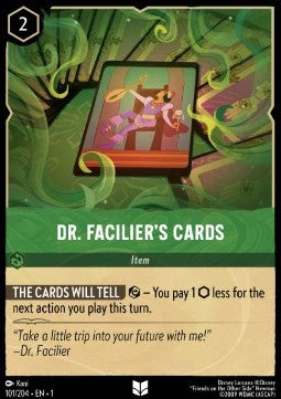 Dr. Facilier's Cards⁣ - The First Chapter⁣ (Uncommon)⁣ [101]