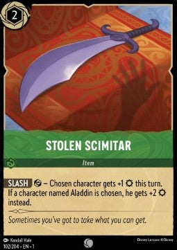 Stolen Scimitar⁣ - The First Chapter⁣ (Common)⁣ [102]