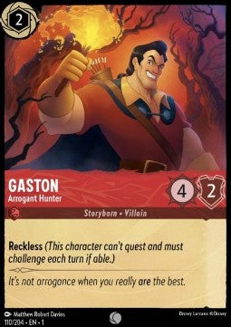 Gaston - Arrogant Hunter⁣ - The First Chapter⁣ (Common)⁣ [110]