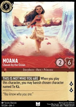 Moana - Chosen by the Ocean⁣ - The First Chapter⁣ (Uncommon)⁣ [117]