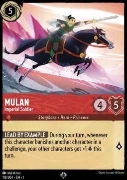 Mulan - Imperial Soldier (V.1)⁣ - The First Chapter⁣ (Super Rare)⁣ [118]