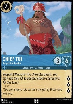 Chief Tui - Respected Leader⁣ - The First Chapter⁣ (Uncommon)⁣ [143]