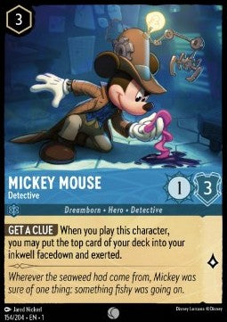 Mickey Mouse - Detective⁣ - The First Chapter⁣ (Common)⁣ [154]