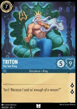 Triton - The Sea King⁣ - The First Chapter⁣ (Uncommon)⁣ [160]