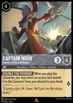 Captain Hook - Captain of the Jolly Roger⁣ - The First Chapter⁣ (Rare)⁣ [173]