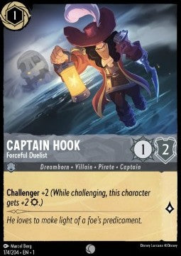 Captain Hook - Forceful Duelist⁣ - The First Chapter⁣ (Common)⁣ [174]