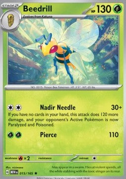 Beedrill⁣ - 151⁣ (Rare)⁣ [015]