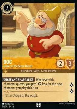 Doc - Leader of the Seven Dwarfs⁣ - Rise of the Floodborn⁣ (Uncommon)⁣ [5]