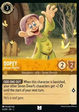 Dopey - Always Playful⁣ - Rise of the Floodborn⁣ (Uncommon)⁣ [6]