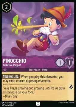 Pinocchio - Talkative Puppet⁣ - Rise of the Floodborn⁣ (Uncommon)⁣ [58]