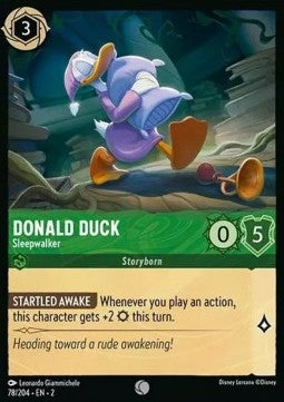 Donald Duck - Sleepwalker⁣ - Rise of the Floodborn⁣ (Common)⁣ [78]