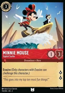 Minnie Mouse - Stylish Surfer⁣ - Rise of the Floodborn⁣ (Uncommon)⁣ [113]