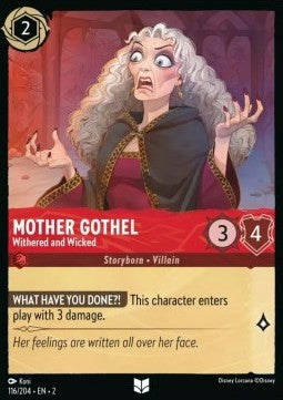 Mother Gothel - Withered and Wicked⁣ - Rise of the Floodborn⁣ (Uncommon)⁣ [116]