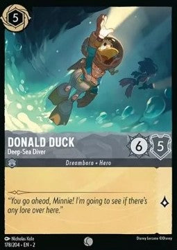 Donald Duck - Deep-Sea Diver⁣ - Rise of the Floodborn⁣ (Common)⁣ [178]