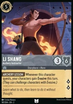 Li Shang - Archery Instructor⁣ - Rise of the Floodborn⁣ (Uncommon)⁣ [187]