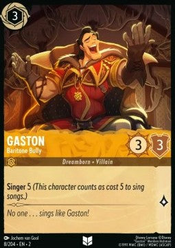 Gaston - Baritone Bully⁣ - Rise of the Floodborn⁣ (Uncommon)⁣ [8]