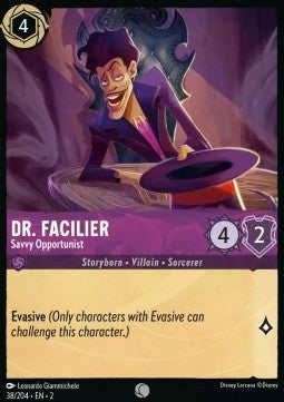 Dr. Facilier - Savvy Opportunist⁣ - Rise of the Floodborn⁣ (Common)⁣ [38]