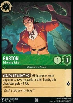 Gaston - Scheming Suitor⁣ - Rise of the Floodborn⁣ (Common)⁣ [83]