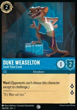 Duke Weaselton - Small-Time Crook⁣ - Rise of the Floodborn⁣ (Common)⁣ [146]