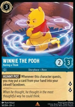 Winnie the Pooh - Having a Think⁣ - Rise of the Floodborn⁣ (Rare)⁣ [161]