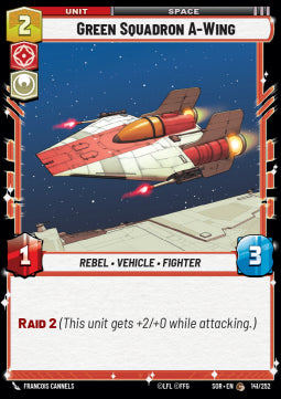 Green Squadron A-Wing⁣ - Spark of Rebellion⁣ (Common)⁣ [141]