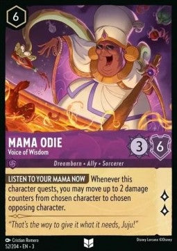 Mama Odie - Voice of Wisdom⁣ - Into the Inklands⁣ (Uncommon)⁣ [52]