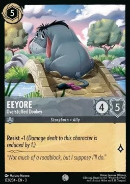 Eeyore - Overstuffed Donkey⁣ - Into the Inklands⁣ (Common)⁣ [172]