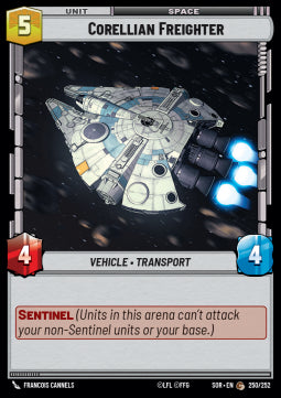 Corellian Freighter⁣ - Spark of Rebellion⁣ (Common)⁣ [250]