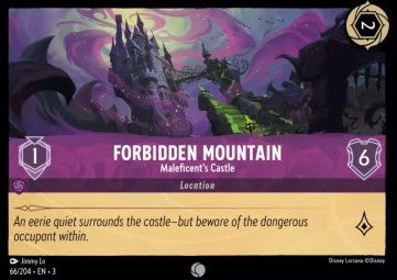 Forbidden Mountain - Maleficent's Castle⁣ - Into the Inklands⁣ (Common)⁣ [66]