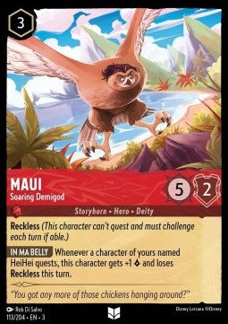 Maui - Soaring Demigod⁣ - Into the Inklands⁣ (Uncommon)⁣ [113]