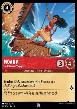 Moana - Undeterred Voyager⁣ - Into the Inklands⁣ (Common)⁣ [117]