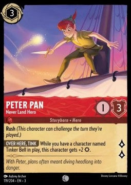 Peter Pan - Never Land Hero⁣ - Into the Inklands⁣ (Common)⁣ [119]