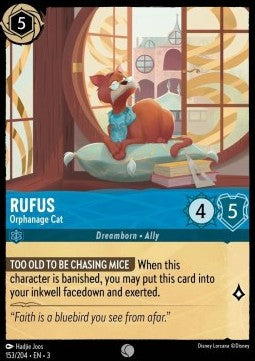 Rufus - Orphanage Cat⁣ - Into the Inklands⁣ (Common)⁣ [153]