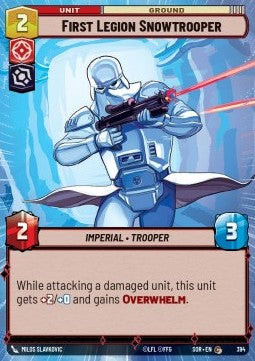 First Legion Snowtrooper⁣ - Spark of Rebellion: Extras⁣ (Common)⁣ [394]