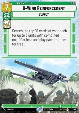 U-Wing Reinforcement⁣ - Spark of Rebellion: Extras⁣ (Rare)⁣ [368]