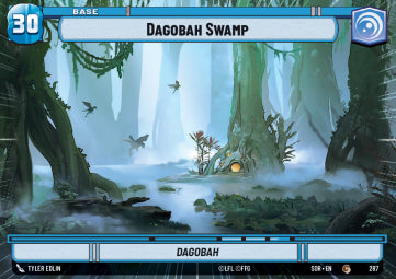 Dagobah Swamp // Shield Token⁣ - Spark of Rebellion: Extras⁣ (Common)⁣ [287]