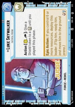 Luke Skywalker, Faithful Friend (V.3)⁣ - Spark of Rebellion: Extras⁣ (Starter Deck Exclusive)⁣ [P02]