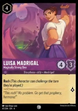 Luisa Madrigal - Magically Strong One⁣ - Ursula's Return⁣ (Common)⁣ [47]