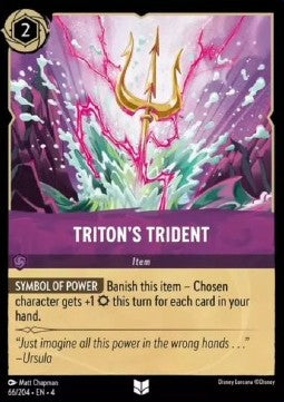 Triton's Trident⁣ - Ursula's Return⁣ (Uncommon)⁣ [66]