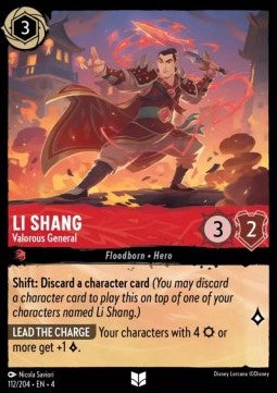 Li Shang - Valorous General⁣ - Ursula's Return⁣ (Uncommon)⁣ [112]