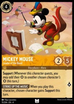 Mickey Mouse - Leader of the Band⁣ - Ursula's Return⁣ (Uncommon)⁣ [15]