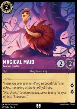 Magical Maid - Feather Duster⁣ - Ursula's Return⁣ (Uncommon)⁣ [50]