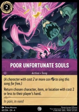 Poor Unfortunate Souls⁣ - Ursula's Return⁣ (Common)⁣ [60]