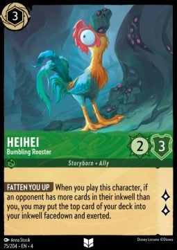 HeiHei - Bumbling Rooster⁣ - Ursula's Return⁣ (Uncommon)⁣ [75]