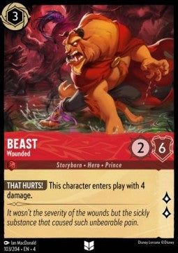 Beast - Wounded⁣ - Ursula's Return⁣ (Uncommon)⁣ [103]