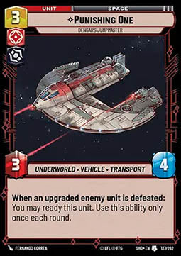 Punishing One, Dengar’s Jumpmaster⁣ - Shadows of the Galaxy⁣ (Uncommon)⁣ [137]