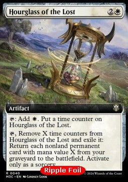 Hourglass of the Lost (V.2)⁣ - Commander: Modern Horizons 3: Extras⁣ (Rare)⁣ [40]